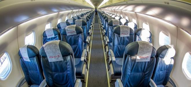 Самолет Embraer: секреты выбора мест Схема посадочных мест в салоне самолета